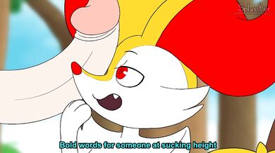 'The cum-guzzling fairy and her human master'