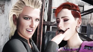 "Two Lesbians Barter Sexual Favors in the Apocalyptic Wasteland"