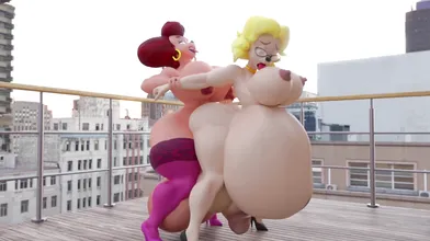 Sinful Love on the Rooftop