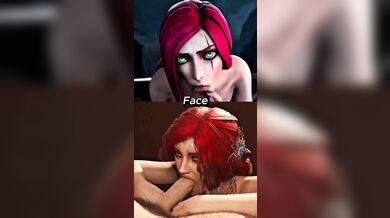 'Katarina vs Triss Merigold (The Wheel) - The Sexy Hentai Porn Adventures of Two Badass Brawlers'