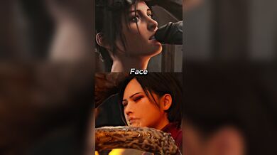"Tomb Raider - The Wheel of Fortune: Ada Wong vs Lara Croft"