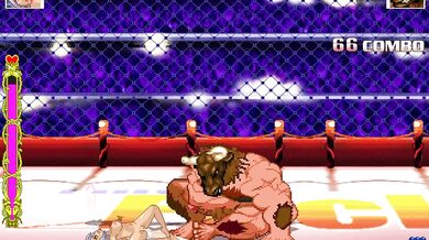 'Minotaur Defiles Grizelda'