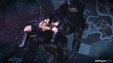 "Riding the Monster Cock: Paichan's Rough Sex Adventure in a Mansion."
