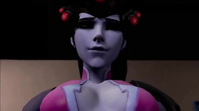 'Mrs. Widowmaker's First Time with a Futa and Her Small Cock Tease'