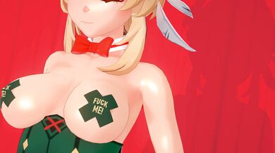 "Erotic Encounters in the Hot Spring Village of Genshin - Lumine's Seductive Date Partner"