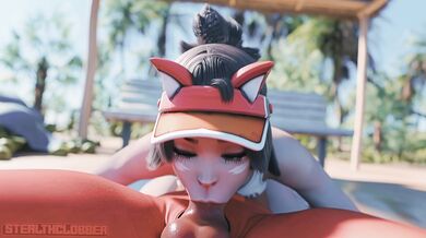 'The Stealthy Clobbering of Kiriko at the Beach'