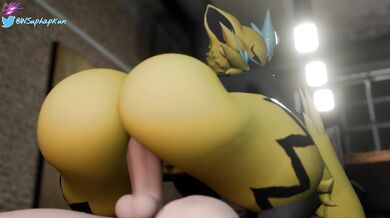 "Pokemon Zeraora's Love for the Cowgirl: A Wild Ride of Passion (featuring WSuphapkun)"