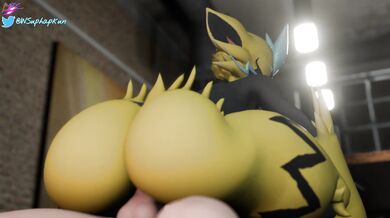 "Pokemon Zeraora's Love for the Cowgirl: A Wild Ride of Passion (featuring WSuphapkun)"