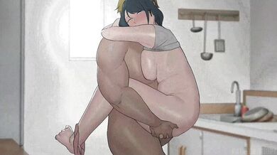 "Sexy Momma Gets Double Penetrated By Son And His Best Friend In The Living Room!"