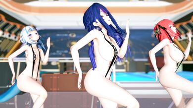 The Big Black Cobby (Gawr Gura Layin Low) in Ultra HD