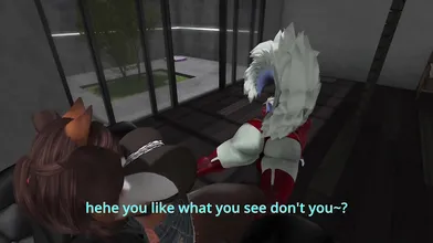 Sapphire's Long Day in Second Life as a Furry [Hentai Porn]