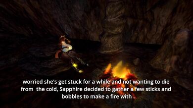 'Smutty cave adventure in virtual furryland'