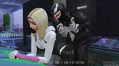 Rewritten as: 'Gwen and Venom in 4k HDR (Preview)'