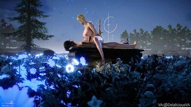 "The Lustful Needle Knight and his Sensual Servant, Leda."