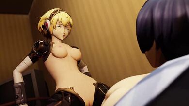 'Aigis Plays with Herself: Testing out Her Latest Upgrades'