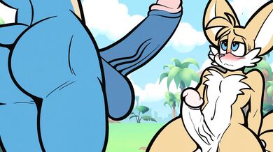 "Sonic's Tail Gets Stuck in a Hole and He Needs Help!"