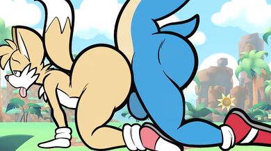 "Sonic's Tail Gets Stuck in a Hole and He Needs Help!"