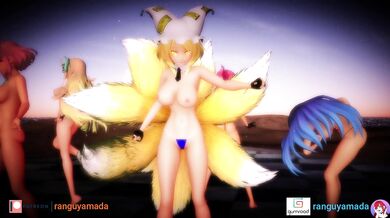 "Sizzling Sunny Days, Sultry Summer Nights: An Erotic MMD Adventure"