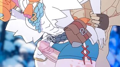"Massive Breasts and Curvy Thighs: A Hentai Adventure with Aurora"