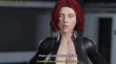 "Black Widow: Seductress in Red"