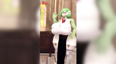 '"Beautiful Futa Guardian Tames Giant Monster and Show Her Huge Penis"