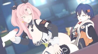 "Naughty Nicole in the Bedroom: Paying Off Her Tab"