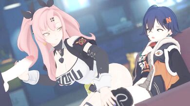 "Naughty Nicole in the Bedroom: Paying Off Her Tab"