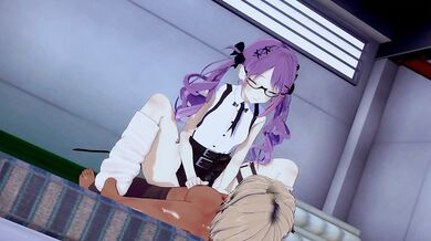 Tokoyami and Towa Hololive in [Sexy Twins Double Penetration - shisui4sui]