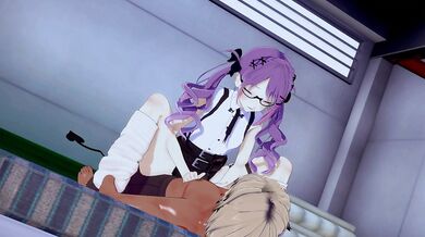 Tokoyami and Towa Hololive in [Sexy Twins Double Penetration - shisui4sui]