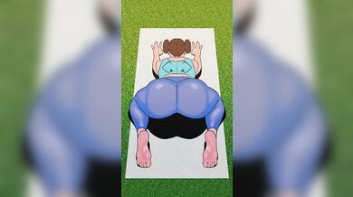 Rewritten as: "Chun-Li - Stretched to Her Limits!"