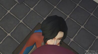 'The Mighty Power of the Supergirl's Huge Cock'