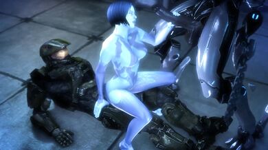 Pornstar Cortana, a miniature AI, seduces you with her seductive moves and sexy voice commands in this erotic PMV (Pornographic Miniature Video).