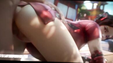 'Rox and Demi - Fortnite Porn Parody'