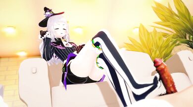 'Hentai PORN - Murasaki and Shion in a HoloLens Experience - Squirting with Love and Sighing (Double Penetration)'.