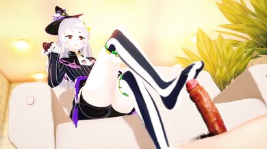 'Hentai PORN - Murasaki and Shion in a HoloLens Experience - Squirting with Love and Sighing (Double Penetration)'.