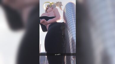 "Releasing Tension Through Bending and Stretching - Mercy Does Yoga With Gigantic Cum Shots Galore!"