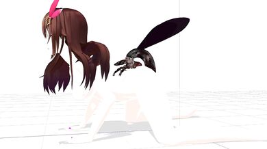 "Mating Rituals of the Insect World: Ancient Butterfly Queen Tokino Sora in Hololive Hentai Porn"