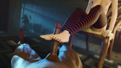 "Mavis and her busty friend, Foojo, have a kinky threesome with Shadow Hawk in this full version of the porn video."