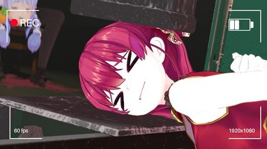 Rewritten as: "Red Room with a Vtuber"
