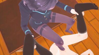 "Rin and Shizuka, the Nijisanji Twins, join forces with their partners for some hot four-way action!"