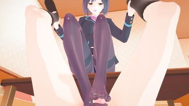 "Rin and Shizuka, the Nijisanji Twins, join forces with their partners for some hot four-way action!"