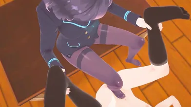 "Rin and Shizuka, the Nijisanji Twins, join forces with their partners for some hot four-way action!"