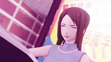 'One-eyed Futa Mika and her partner Officer Makoto Niijima get down and dirty with each other, and then invite their friend to join in on the fun.'