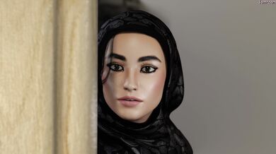 Hentai: 'Little Arab Maid Shrinks her Landlord!'