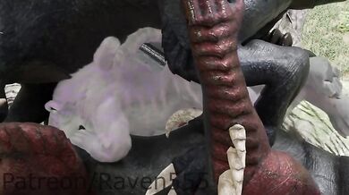 Two dragons take on Tigerman, destroying him in a fiery passionate way. -Raven555