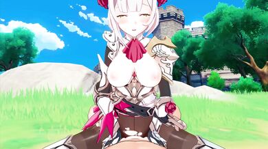 "[Genshin Impact] Miko's Erotic Journey: Chris Gets Pounded "