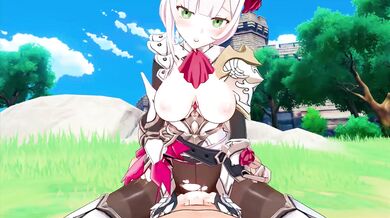 "[Genshin Impact] Miko's Erotic Journey: Chris Gets Pounded "