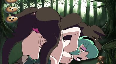 "Saria and Her Furry Friend"