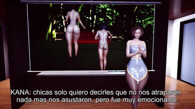 "La familia en casa una noche de juicio con el padre y el hermano mayor."