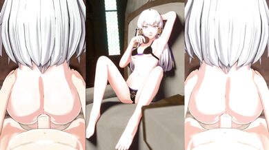 'Passionate Stag and Doe: The Golden Deer of Fire Emblem 3 H M V #1'